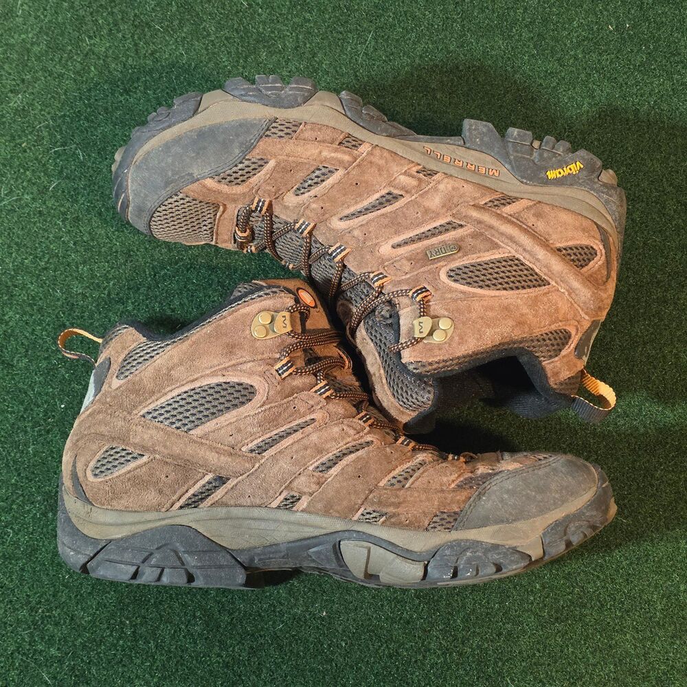 Merrell J06051 Moab Waterproof Hiking Men's Shoes Size 10 Brown